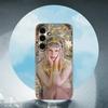 A-aurora-A Aksnes For Samsung Galaxy S23 S24 S25 Ultra S22 Plus S21 Black Soft Case Waterproof Soft Case