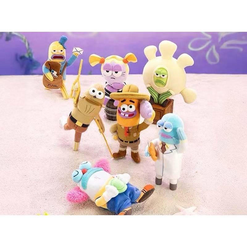 Spongebob Schwammkopf Bikini Bottom Plüschtier Mit Weicher Pp-Baumwolle Für Kinder Geburtstagsgeschenk