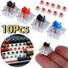 10Pcs Knocking 3 Pin Tactile Switches Dust-proof Keyboard Switch Replacement  Gaming Keyboard