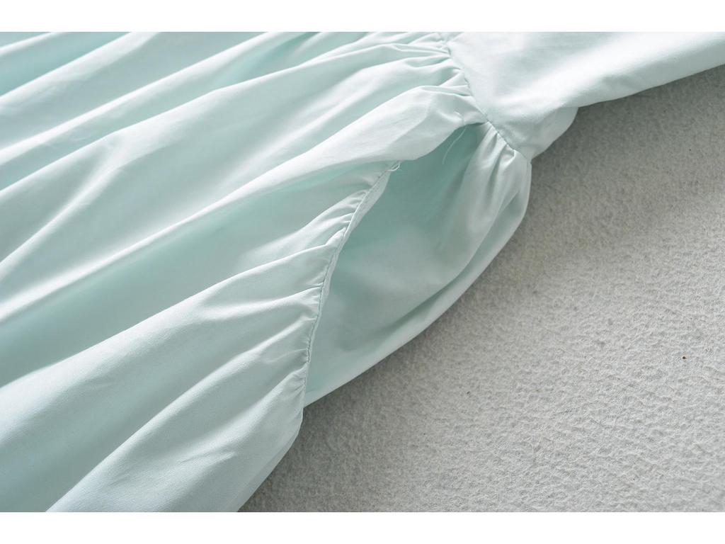 Dámské maxi šaty inspirované francouzským stylem bez zad na špagetová ramínka, 2024