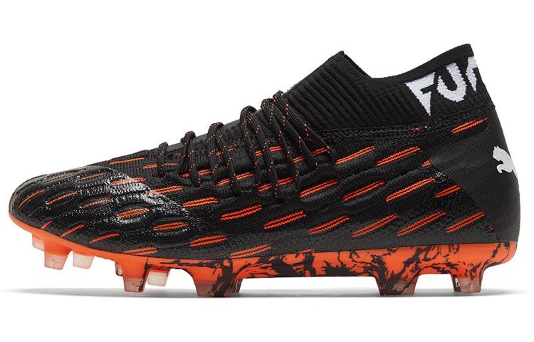 Men's Sneakers Puma Future 6.1 Netfit FG AG 'Black Shocking Orange'