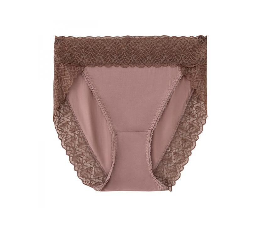 

Женский шелковый бесшовный топ-бра на тонких бретелях Yu Yue Medium