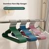 10Pcs Metal Clothes Hangers, Anti-Slip Heavy Duty Space Saving Hangers For Closet Organization, Garage, Boutique & Home Use