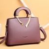Handbag Fashion Women's Crossbody Bag Shoulder Bag Lychee Pattern Large Bag