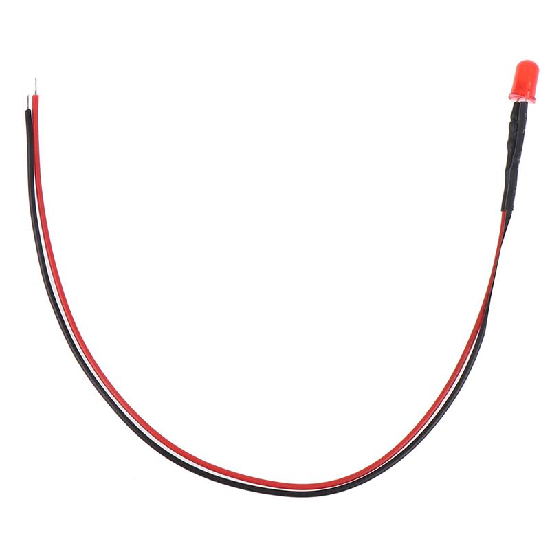 5Pcs 5Mm Super Bright Light Emitting Diode 20Cm Indicator Light