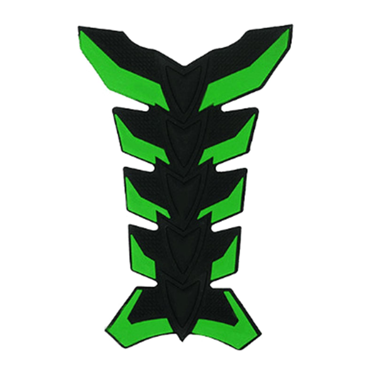 

Наклейка на бак мотоцикла, водостойкая наклейка, защитная накладка на бак топливного масла для мотоцикла, самоклеящаяся крышка, резиновые наклейки зелёный