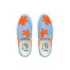 Vans Ines Longevial X  Slip-On Comfycush Orange Floral Pattern Low-Top Skate Shoes Women Sneakers Blue VN0A3WMDSXJ