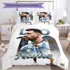 Messi Lionel Messi Legend Personalized Name Bedding Set,Soft Touch Bed Linen for Kids Bedroom Decor,Perfect Holiday Gift,Machine Washable Duvet Cover 