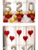 Romantic LOVE Balloon Set for Proposal, Birthday, or Wedding Room Decoration