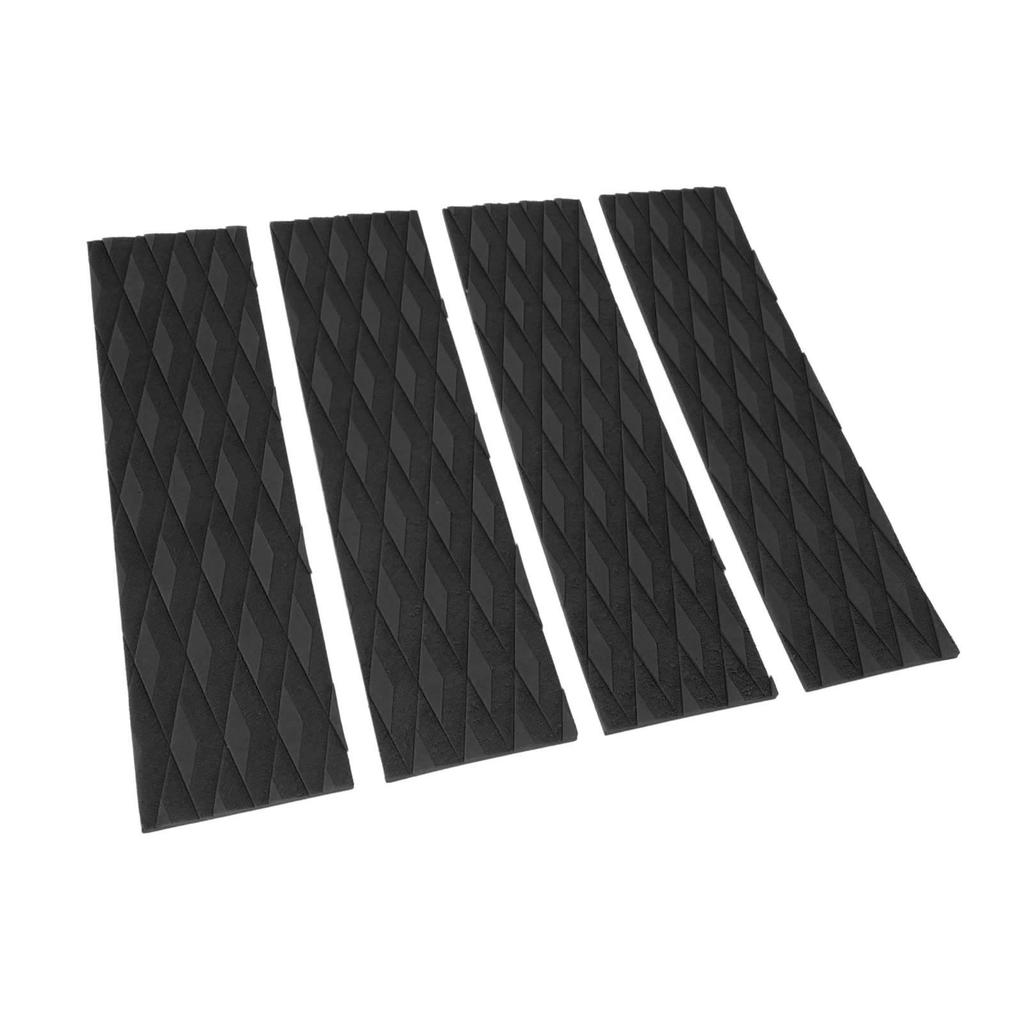 4Pcs Surfboard Traction Pads Surfing Front Traction Anti Slip Pad for Skimboards Kayak