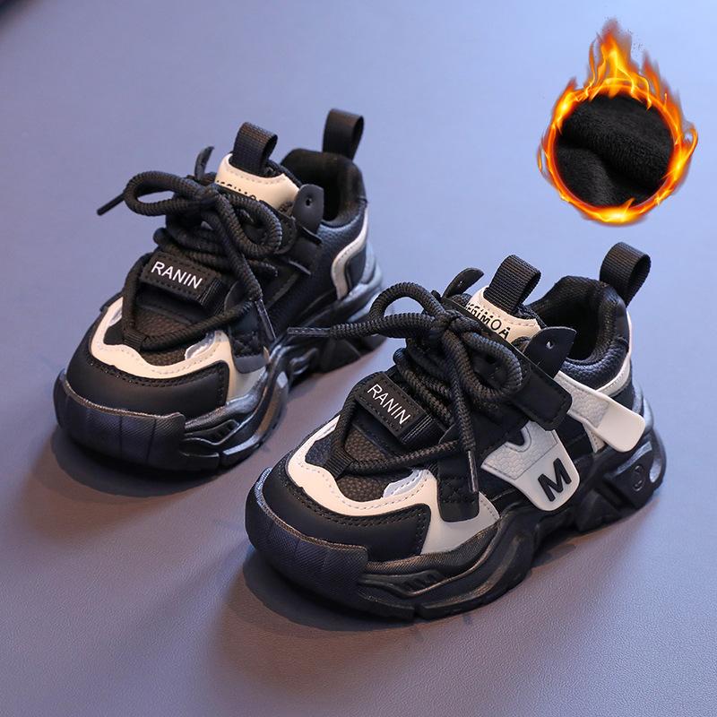 

Детские красивые кожаные кроссовки в тон, осенние туфли для мальчиков и пап, повседневная обувь для девочек маленького, среднего и старшего возраста 22