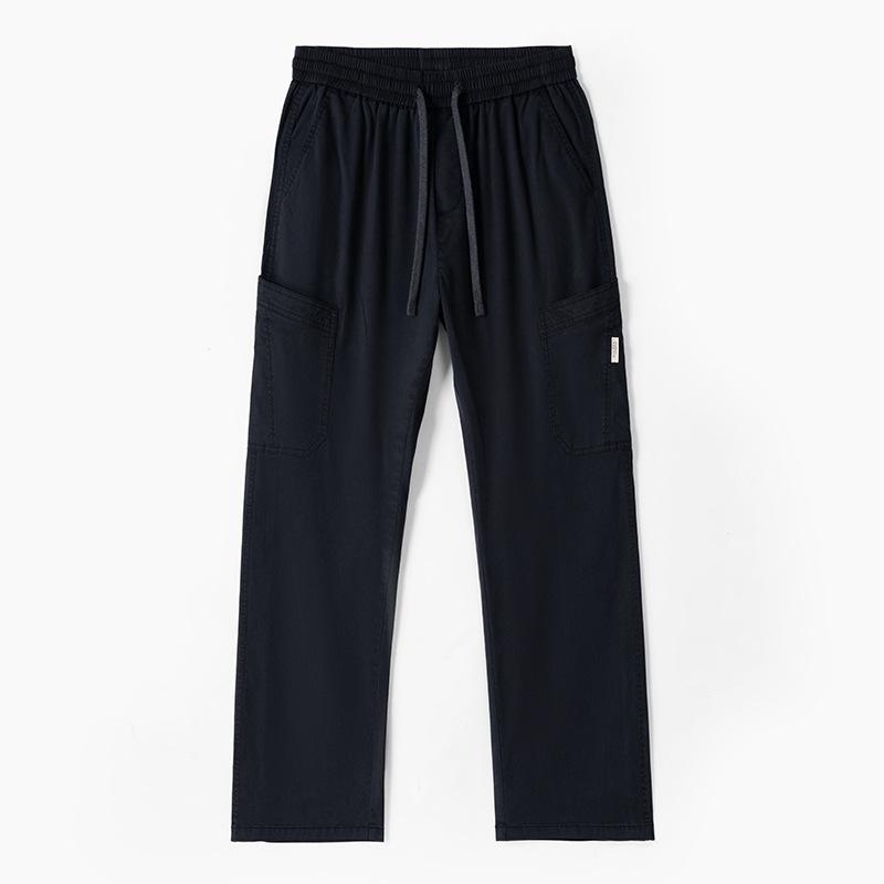 Cool Thin Retro Overalls Men's Casual Loose Straight Trend Wide-leg Pants