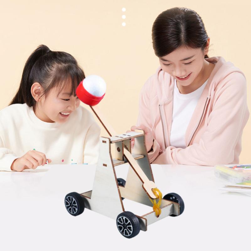 Catapult Toy Science Experiment Kit Diy Creative Inventions Education Model Toy Physics Science Toys For Children Gift Toy