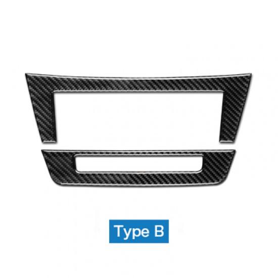 Airspeed for Mercedes Benz C Class W204 Accessories 2010-2013 Carbon Fiber Car Interior Center Console Panel Cover Trim