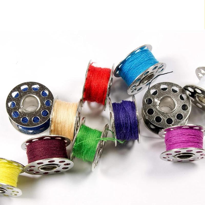 12PCS Sewing Machine Bobbins - Durable Metal Construction for Brother Sewing Machine, Essential Sewing Craft