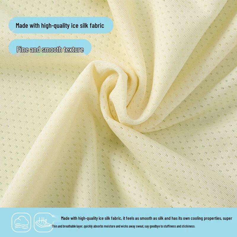 JOYNCLEON Baby Summer Thin Mosquito Repellent Ice Silk Mesh Pants