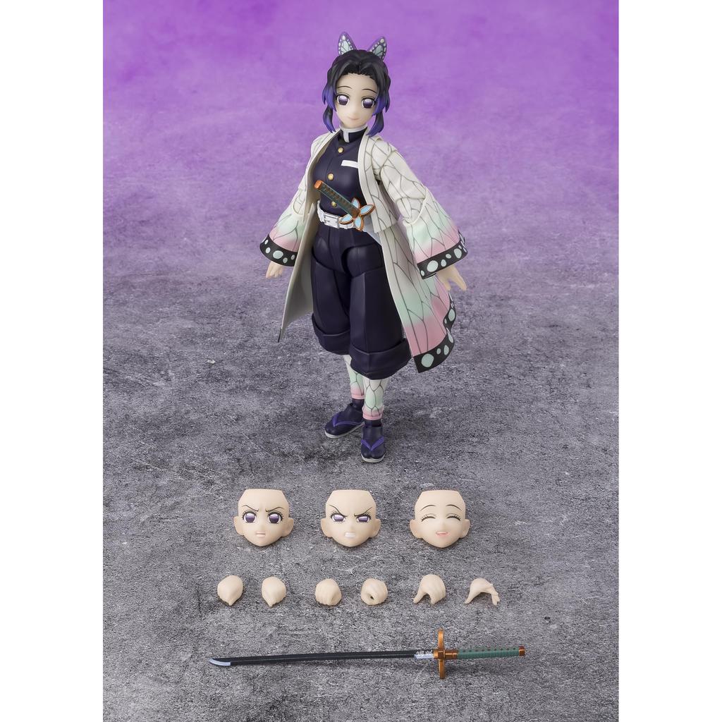 TAMASHII NATIONS S.H. Figuarts Demon Slayer Shinobu Kocho 130mm PVC&ABS Painted Action Figure