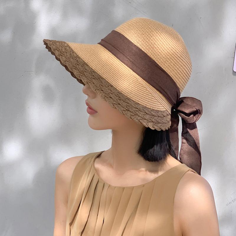 Summer, Women, Sun Hat, Foldable, Large Brim, UV Resistant, Fashionable Sun Hat, Face Covering, Summer, Cool Hat