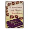 Vintage Candy Chocolate Metal Plates Cream Milk Chocolate Poster Metal Plaque Tin Sign For Kitchen Cafe Dining Room Wall Decor