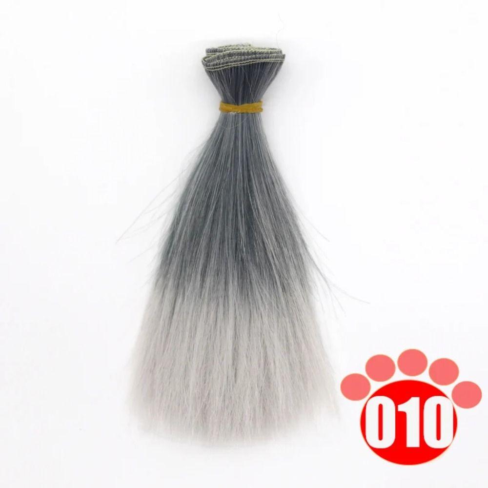 15*100CM Doll Hair Colorful Children Toy Gift 2024 Bjd Wig  for 1/4 1/6 1/8 Bjd