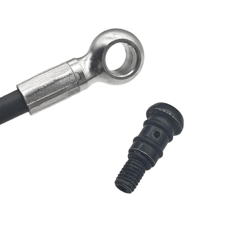 NUTT Y-5 A5-D Oil Tubing 1.35m 2.2m For Scooter E-bike Electric Calipers Oil Pipe Oil Needle Olive Head Rubber Cap Silver Joint