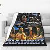 Bombardiro Crocodilo Tralalero Tralala  Blanket Flannel Italian Brainrot  Portable Throw Blankets for Sofa Travel Quilt