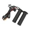 1Pair 12V Motorcycle Heated Handle Waterproof Electric Heated Handlebar Grips with Adjustable Temperature for ATV