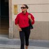Womens Short Loose Fit Stand Collar Long Sleeve Jacket With Single Button Casual Chic Outerwear