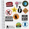 50 Stück Scherz Meme Aufkleber Harajuku Decals DIY Mode Graffiti Decals Gepäck Notizbuch Fahrrad Geschenk Handy Koffer Aufkleber