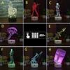 3d Led Lamp Night Light 7 Color Usb Touch Table Desk Lamp Art Kid Gift