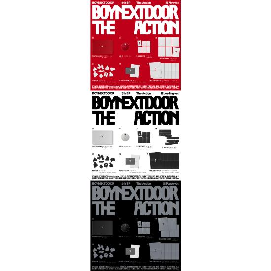 Select POB BOYNEXTDOOR 5th EP Album The Action