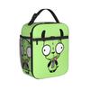 Invaders Zims Thermal Insulated Lunch Bags for Office  Reusable Food Bag Thermal Cooler Lunch Boxes