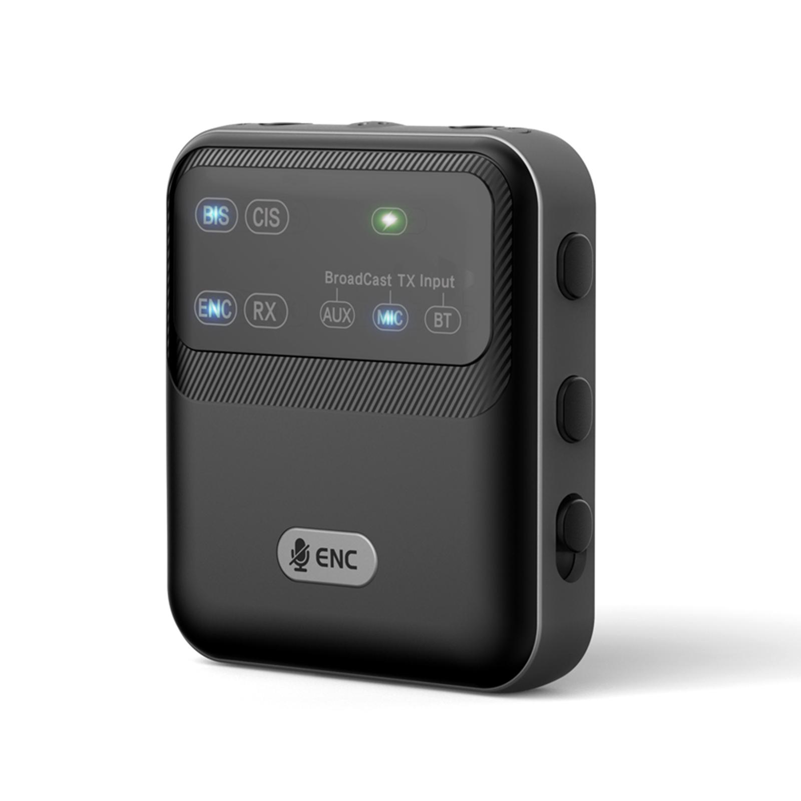 

Bluetooth-compatible 5.4 Audio Receiver with Multiple Audio System Wireless Broadcast Adapter for Home Stereo Music Streaming чорний