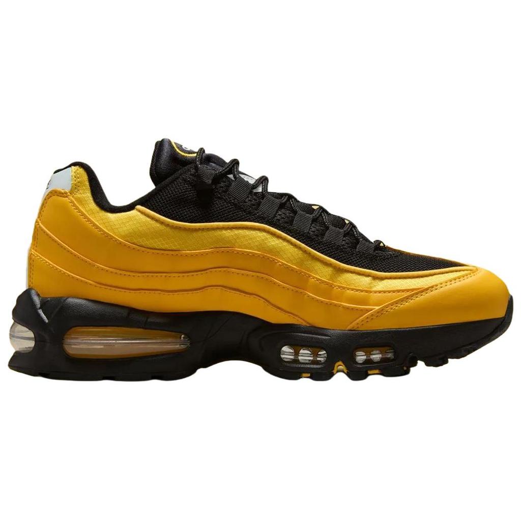 Nike Air Max 95 Varsity Maize Siyah Erkek Spor Ayakkabı Sarı Metalik-Gümüş IB1667-700