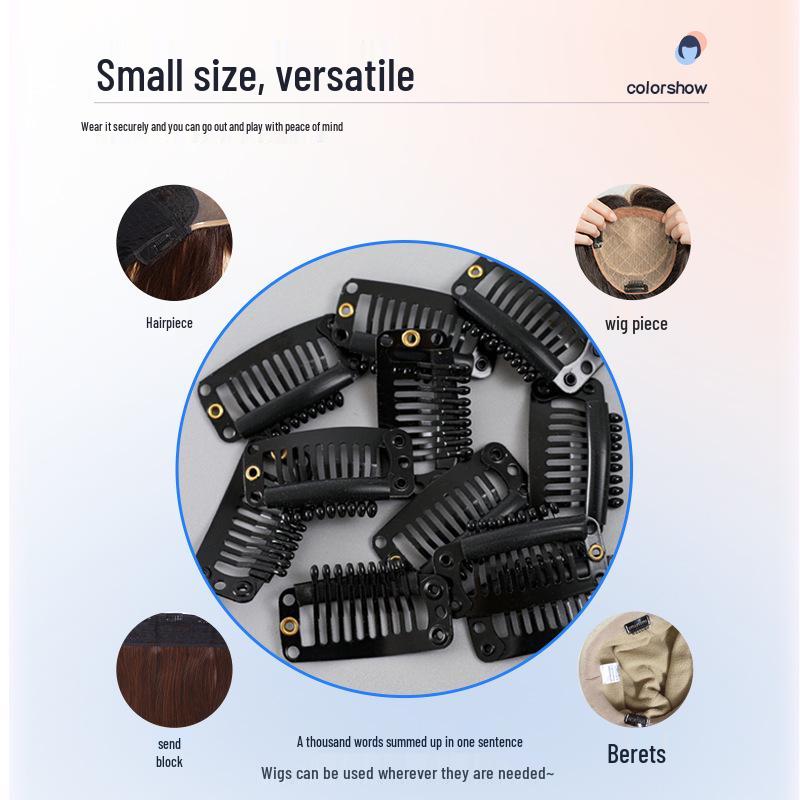 DIY Women's Hair Accessories: Snap Hair Clips, Nine-Tooth Vintage BB Clips, Korean Imported Stainless Steel Hats