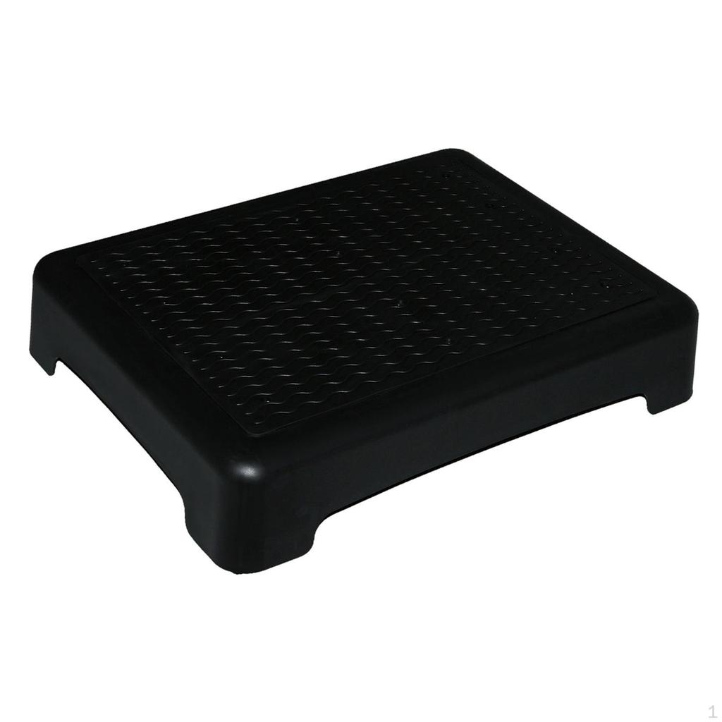 Half Step Stool for Adults, Portable Riser with Anti-Slip Features