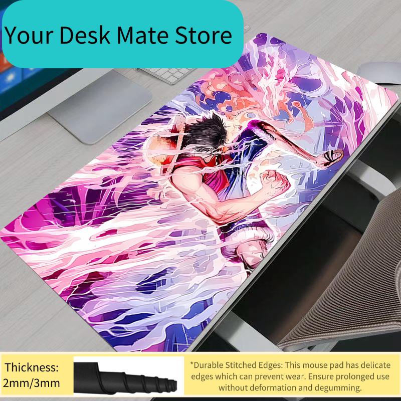 One Piece Luffy Computer Mouse Pad Gamer Mouse Pads Large Gaming Mousepad XXL Desk Mause Pad Keyboard Mouse Carpet For LOL