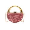 Mini Hollow out Crossbody Decorative Wallet Lock Buckle Hard Acrylic Daily Match Small Bag New 2026 Trendy Small Purse