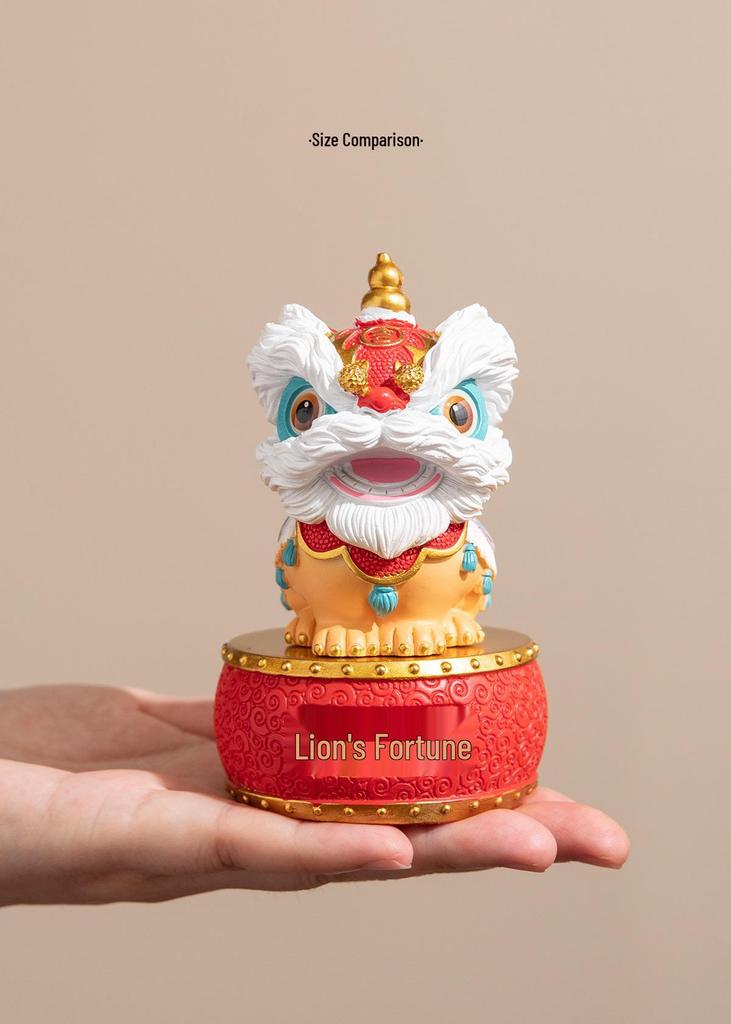 Creative Foshan Wusheng Lion Cultural Gift Set - Elegant Handicraft for Leaders, Clients, and Friends' Birthdays