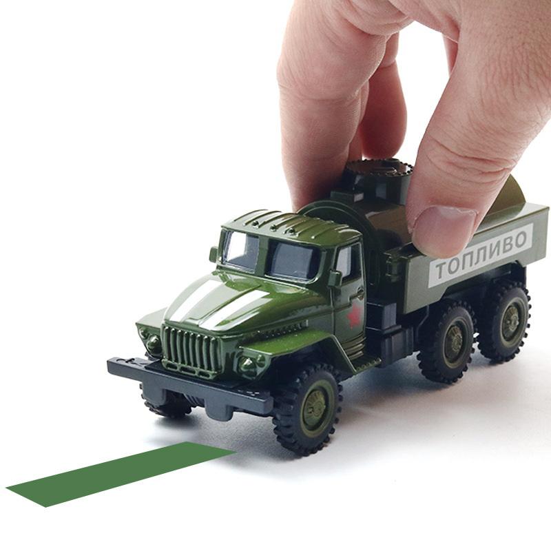 Off-Road Vehicle Model, 1:50 Scale Alloy Diecast Military Truck, Perfect Toy for Kids