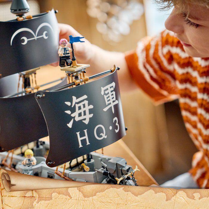 LEGO ONE PIECE 75646 Le Navire de la Marine de Garp - Jouet Bateau dès 9 ans - Décoration