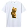 Ted Bär kratzt sich am Hintern T-Shirt Lässige Oberteile T-Shirts Fitness T-Shirt Unisex Streetwear T-Shirt Kleidung