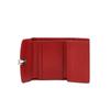 Daks Red Cowhide Slim 3 Fold Wallet Dcwa6f521r2