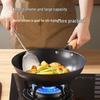 Chuidahuang 32cm Round Bottom Pre-Seasoned Iron Wok