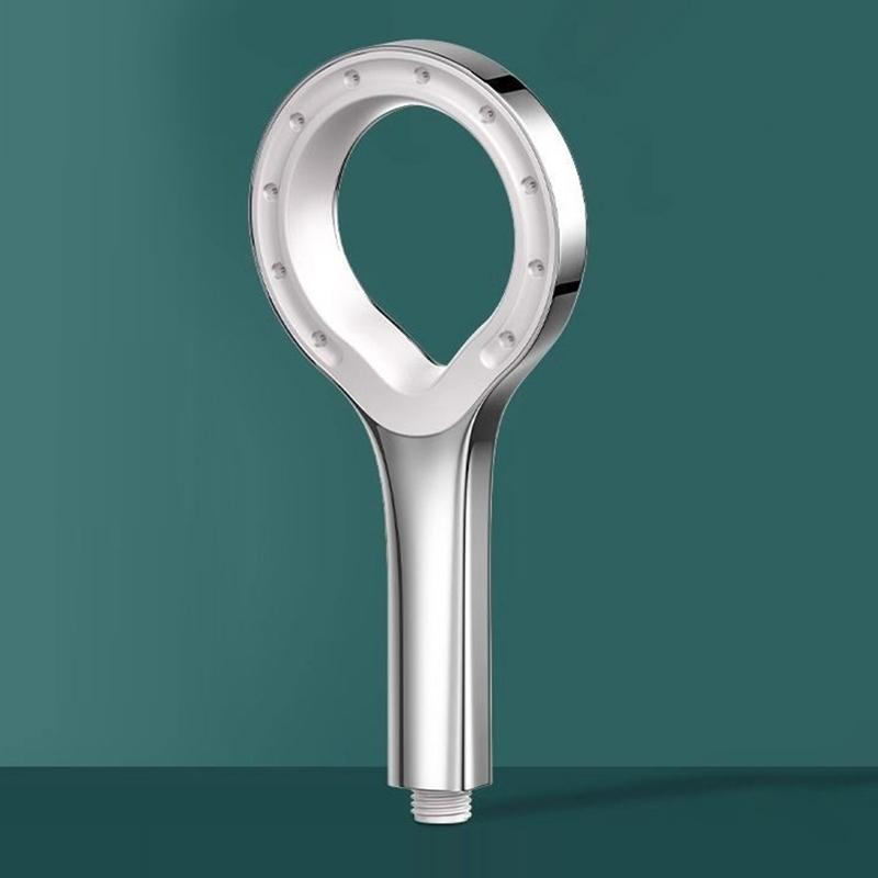 Pressurized Shower Head Bathroom Boosting Shower Head Love Heart Shape High Pressure Shower Head Bathroom Faucet Accessories