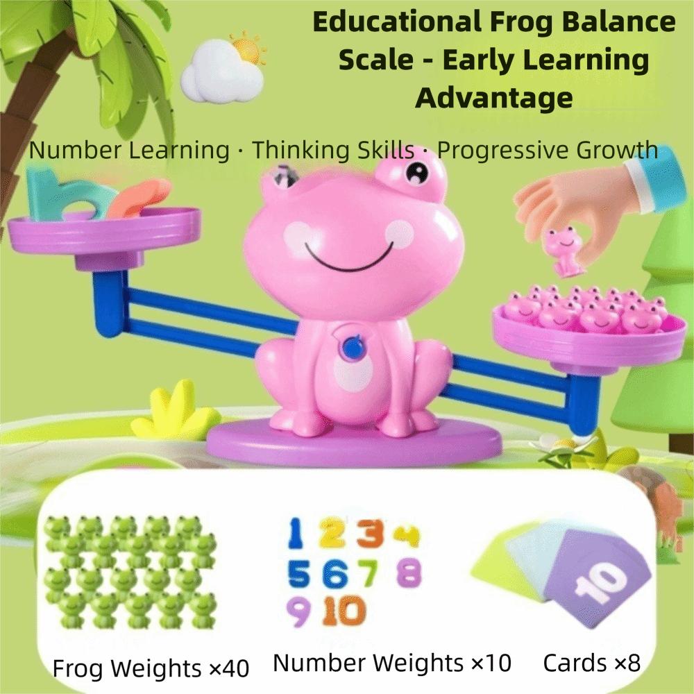A Set Addition Subtraction Hands Full Game Digital Math Game Enlightenment Frog Balance Toy  Gift