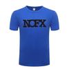 Hudba Punk Rock Trička NOFX Unisex Hip Hop Krátký rukáv O Výstřih Bavlněné Unisex tričko Cool Funny Streetwear Top Tričko Velká velikost Léto