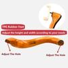 Adjustable Violin Shoulder Rest Fiddle Shoulder Pad  for 3/4 4/4 & 1/2 &1/8 1/4 Size Violin