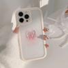 For IPhone15 Sfumato Bow Phone Case for Apple 17ProMax Sweet 16 Acrylic 12 Three-dimensional 13