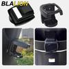 BLALION Adjustable Motorcycle Cup Holder, Lightweight Foldable Water Bottle Holder for Electric Bike, Cycling Accessories